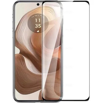 Picasee 3D ochranné tvrzené sklo s rámečkem pro Motorola Edge 60 Fusion - černé