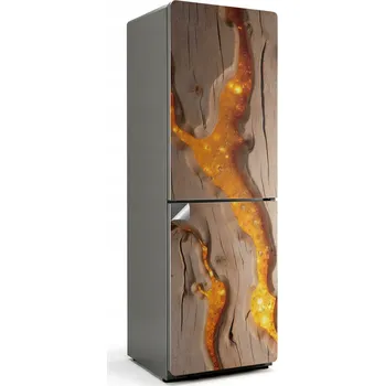 Fototapeta Samolepicí Nálepka Bez Bublinek Vzor přírodního dřeva s pryskyřicí