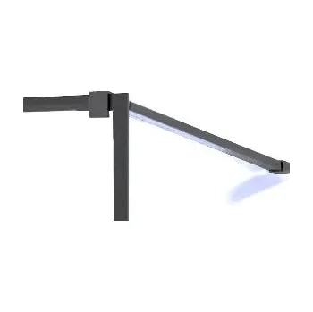 MEXEN - KIOTO sprchová rozpěra do WALK-IN stěny 8mm broušený grafit metal 800-01-95