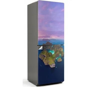 Fototapeta Dekorativní Samolepicí na ledničku Tropický ostrov s lagunou