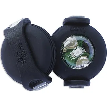 Obojek pro psa Curli Luumi LED bezpečnostní světélko na obojek BLACK