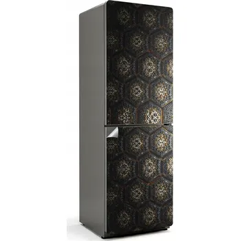 Fototapeta Designová Samolepka Samolepicí na Lednici - Heksagonální Vzor s Detaily