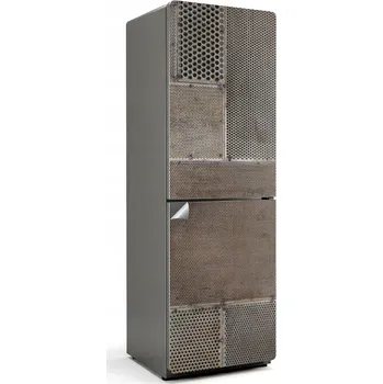 Fototapeta Dekorativní Samolepicí nálepka na ledničku Vzor perforovaného plechu