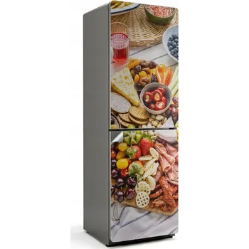 Fototapeta Omyvatelná Samolepicí Nálepka na Lednici do Kuchyně - Prkénko s občerstvením