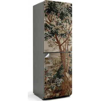 Fototapeta Samolepicí Nálepka Bubble Free na Lednici Přírodní krajina se stromy