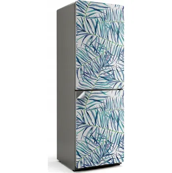 Fototapeta Samolepicí na ledničku Listy do kuchyně v tropickém stylu