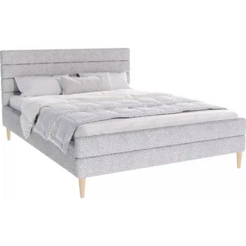 Postel Čalouněná postel 160x200 cm VERMONT šedá