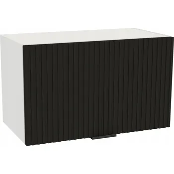 Kuchyňská skříňka Horní kuchyňská skříňka nad digestoř 60/36 VIGO Bílý předek RYFLA Černý Mat