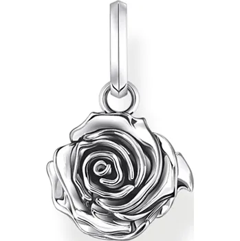 Hodinky Thomas Sabo PE982-637-21 Anhänger midnight rose silber klein Damen