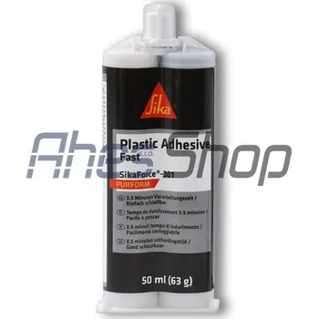 Průmyslové lepidlo SikaForce 301 50ml (AB) - černá