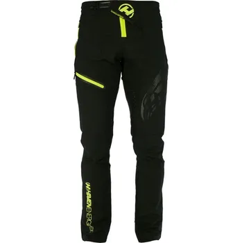 Cyklistické kalhoty HAVEN Cyklistické kalhoty dlouhé bez laclu - ENERGIZER LONG - černá/zelená