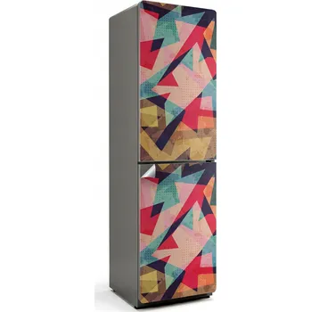 Fototapeta Prémiová Samolepicí nálepka na ledničku Abstraktní tvary a linie