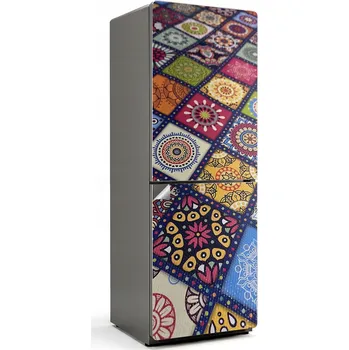 Fototapeta Dekorační Samolepicí Nálepka na Lednici s dekorativní mozaikou