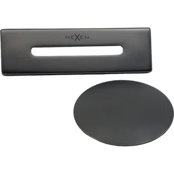 Vana MEXEN - Přepad UNI + zátka pro volně stojící vany grafit metal - pro vany s označením -SS 5100-95