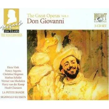 Zahraniční hudba 3CD Mozart / Mechelen / Claessens / Vink / Kuijken: Great Operas 3 2006