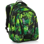 BAGMASTER BAG 23 A Green black Školní batoh
