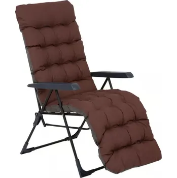 Polohovací zahradní křeslo s podnožkou Setenil Plus Black Edition H047-04PB PATIO 463062