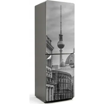 Fototapeta Dekorativní Samolepicí na Lednici Televizní věž ve městě