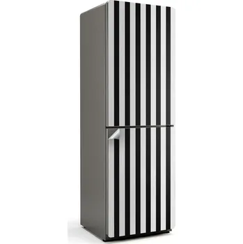 Fototapeta Samolepicí Samolepicí bez bublin na ledničku Kontrastní svislé pruhy