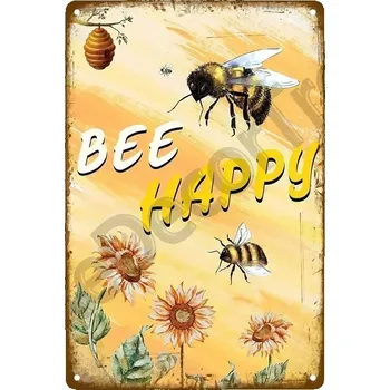 Plechová cedule Plechová retro cedule | zahradní dekorace - 5 , 40 x 30 cm