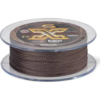 Saenger šňůra PX5 Fast Sinking Braid 0,23mm 16,1kg 200m Brown