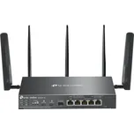 TP-Link ER706WP-4G Omada VPN Router, 2x Nano SIM, AX3000 WiFi 6, 1x SFP GWAN, 1x GWAN, 4x GLAN PoE+