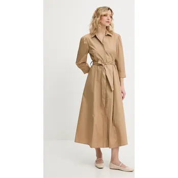 Dámské šaty Bavlněné šaty Answear.LAB 3922.iak béžová 80X, vel. S/M