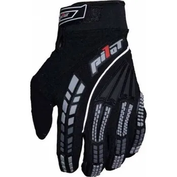 Moto rukavice MX rukavice na motorku Pilot černé M
