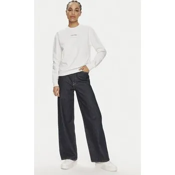 Pánská mikina Calvin Klein Mikina Multi Logo K20K207216 Bílá Regular Fit XXS