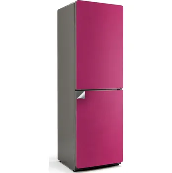 Fototapeta Samolepka na ledničku Samolepka s dekorativním kuchyňským motivem, růžová