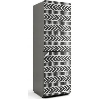 Fototapeta Fototapeta Samolepicí dýha na ledničku Vzor s cikcaky a linkami