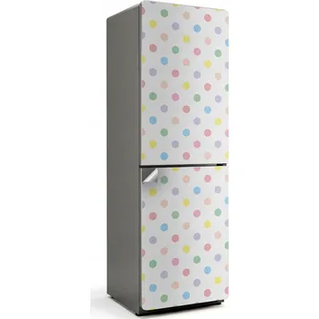 Fototapeta Samolepicí Samolepicí Antibublinková na ledničku Pastelové barevné tečky