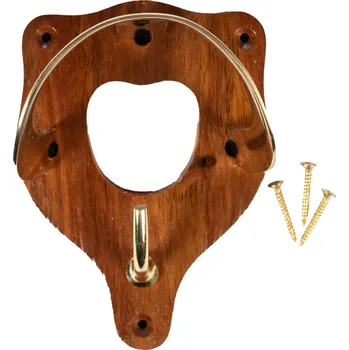 Věšák Věšák na uzdečku ze dřeva a mosazi, Univerzální velikost