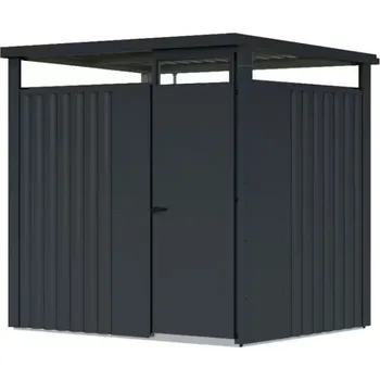 Zahradní domek Plechový domek KARIBU OSTEN 1,5 (12509) antracit LG4466