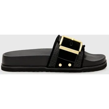 Dámské pantofle Pantofle AllSaints Ellie Raffia Slider W094FC černá 99X, EUR 37
