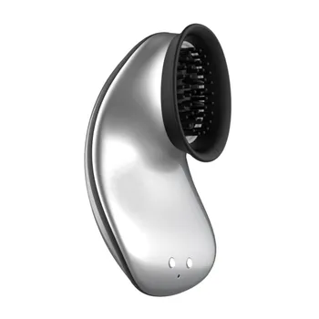 Vibrátor Twitch - Handsfree Suction and Vibration Toy Silver