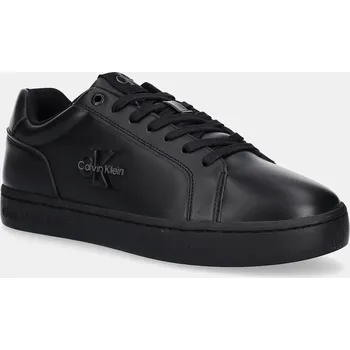 Pánská móda Tenisky Calvin Klein Jeans CLASSIC CUPSOLE MONO LTH YM0YM01369 černá 99X, EUR 44