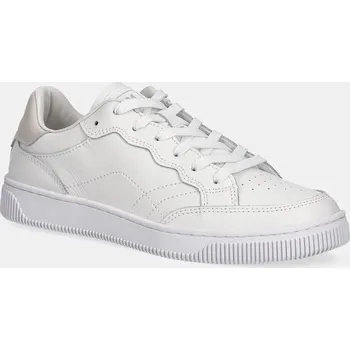 Pánské tenisky Kožené sneakers boty Marc O'Polo SANDRA bílá barva, 50218713502157 00X, EUR 37