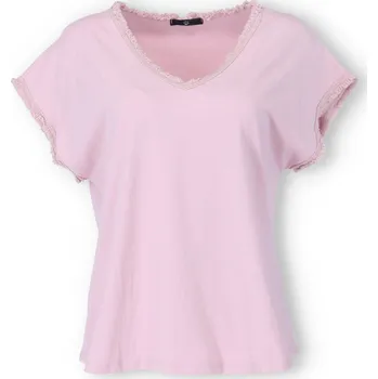 Triko kr. rukáv 6228 barva: růžová-starorůžová
