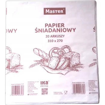 Obraz Svačinový papír skládaný MASTER S129 – 20 archů na svačiny