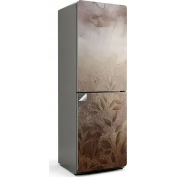 Fototapeta Samolepka Módní Nálepka Dekorace do Kuchyně na Lednici Akvarelový Rostlinný Vzor