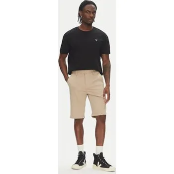 Dámské kraťasy Lindbergh Šortky z materiálu 30-506062 Béžová Regular Fit L