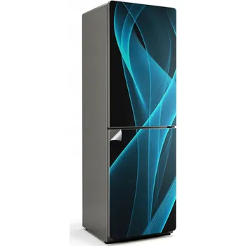 Fototapeta Samolepicí samolepka na ledničku Snadná Montáž, Dynamické Vlnité Linie