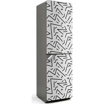 Fototapeta Samolepicí samolepka na ledničku Snadná Aplikace, Dynamický Vzor Linií