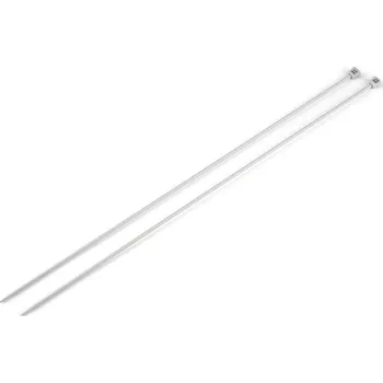 Jehlice Rovné jehlice č. 2; 2,5; 3, barva 3 mm stříbrná