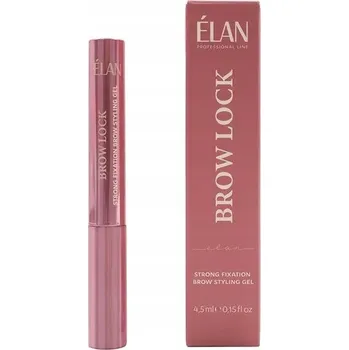 Tužka na obočí ELAN BROW LOCK gel na úpravu obočí se silnou fixací