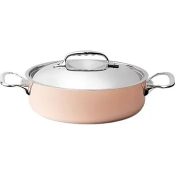 Hrnec Prima Matera hrnec měděný 3,1 l, pr. 24 cm, výška 7,5 cm| TOM, D-6241-24