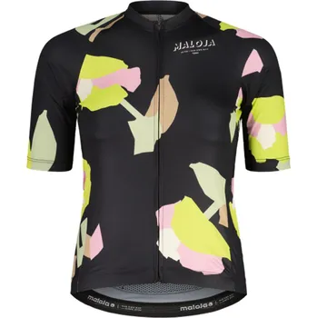 Cyklistické kalhoty Dámský cyklistický dres Maloja SchneckM._deep black fieldflower