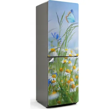 Fototapeta Samolepicí Samolepka Na Ledničku na ledničku do kuchyně s motýlem na louce