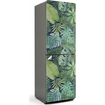 Fototapeta Samolepicí samolepka na ledničku Snadná Aplikace Tropický Vzor Listů